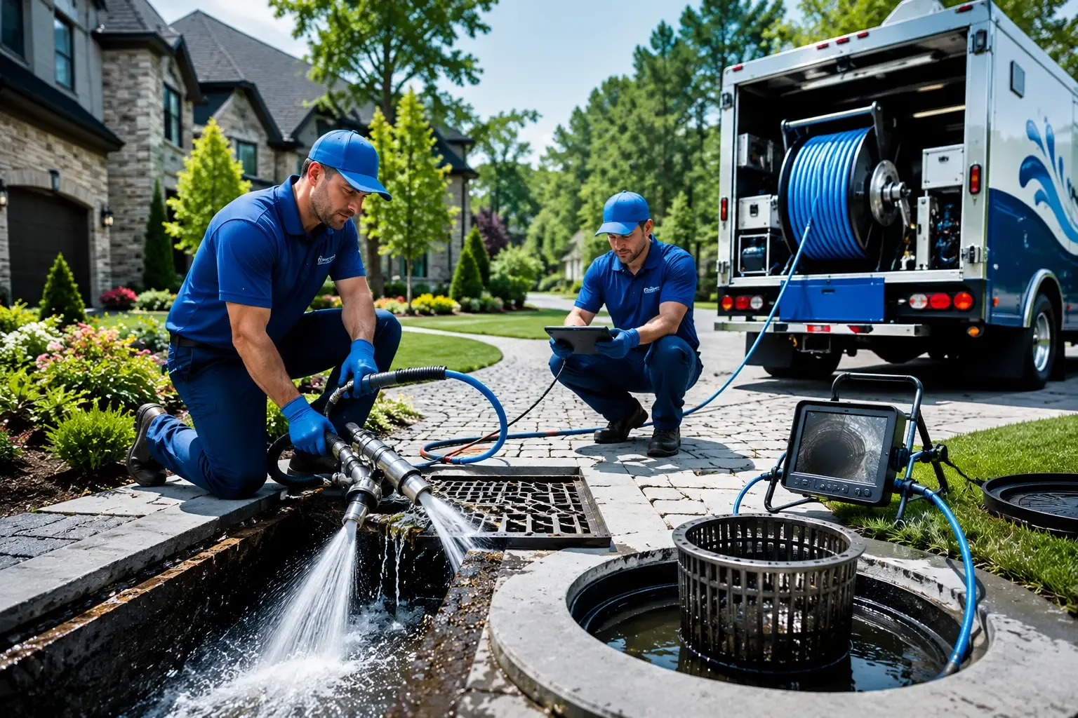 Local outdoor drain cleaning professionals in Evansville, WY